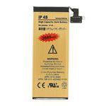 High-Capacity Gold Batteribyte för iPhone 4S 3.7V 2680mAh